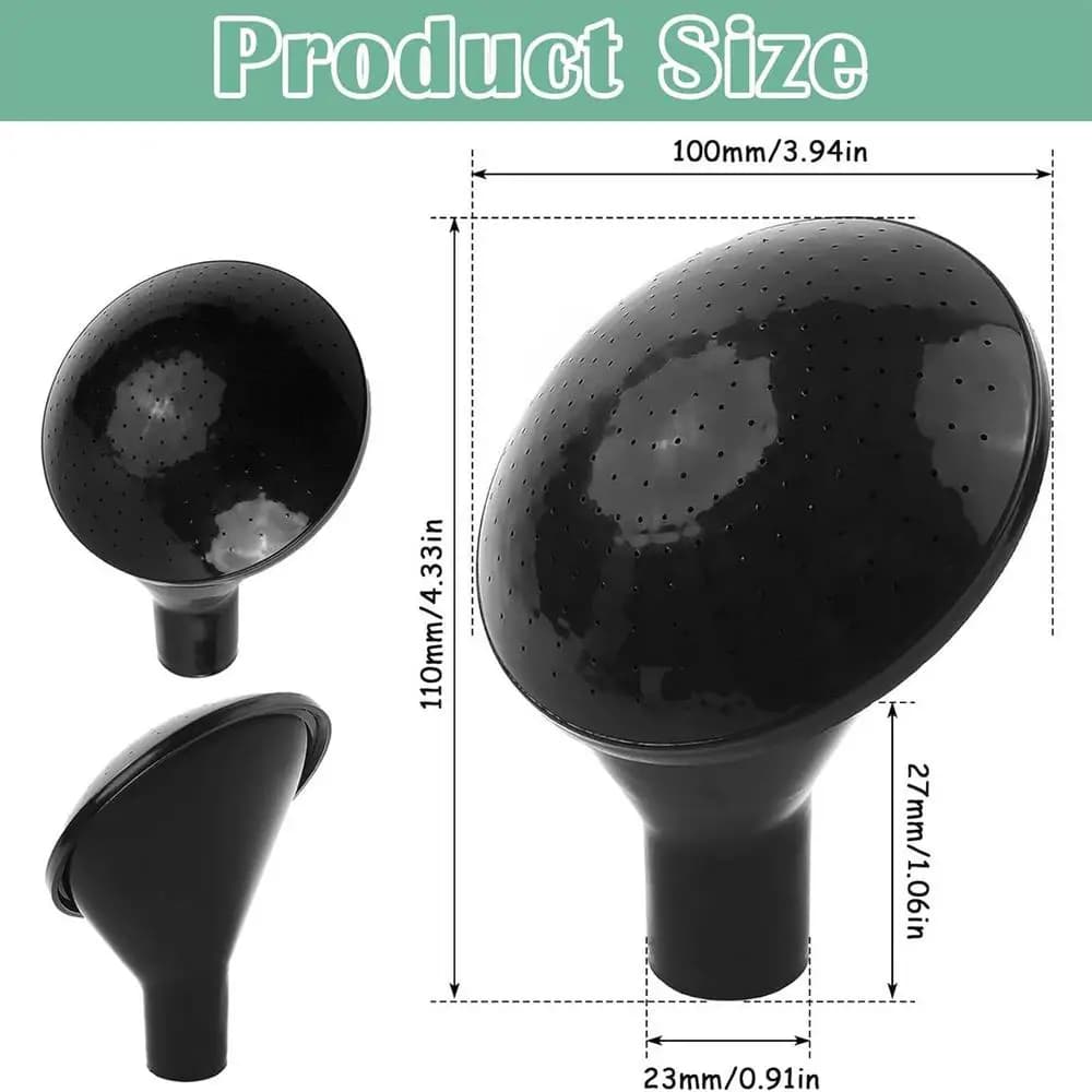 Buse de remplacement pour arrosoir de jardin, tête de douche pour fleurs, tête de douche de jardin, 