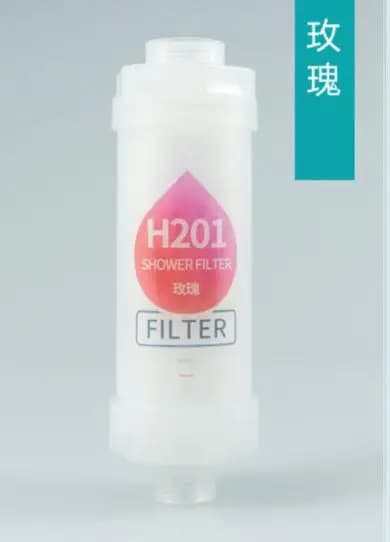 Filtre de douche parfumé, filtre de douche de bain, adoucisseur d'eau pour l'élimination du clor, le
