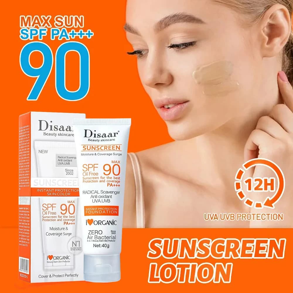 Crème solaire blanchissante pour le visage et le corps, 40ml, protection solaire, crème protectrice 