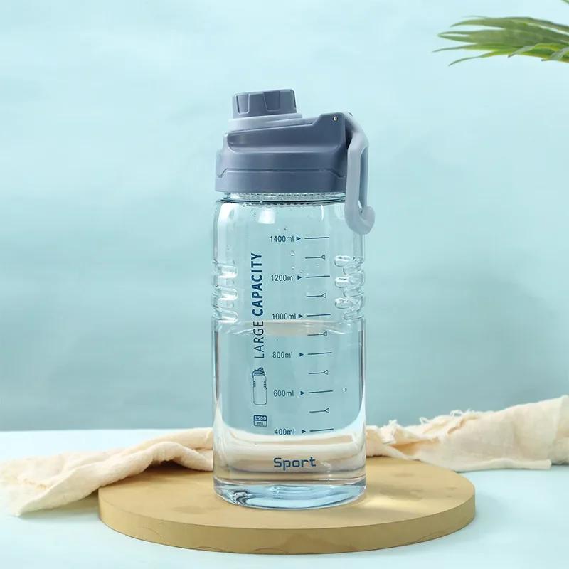 Bouteille de Sport sans BPA de 1.5 litres avec filtre, grande bouteille de 2600ml, bouilloire, boute