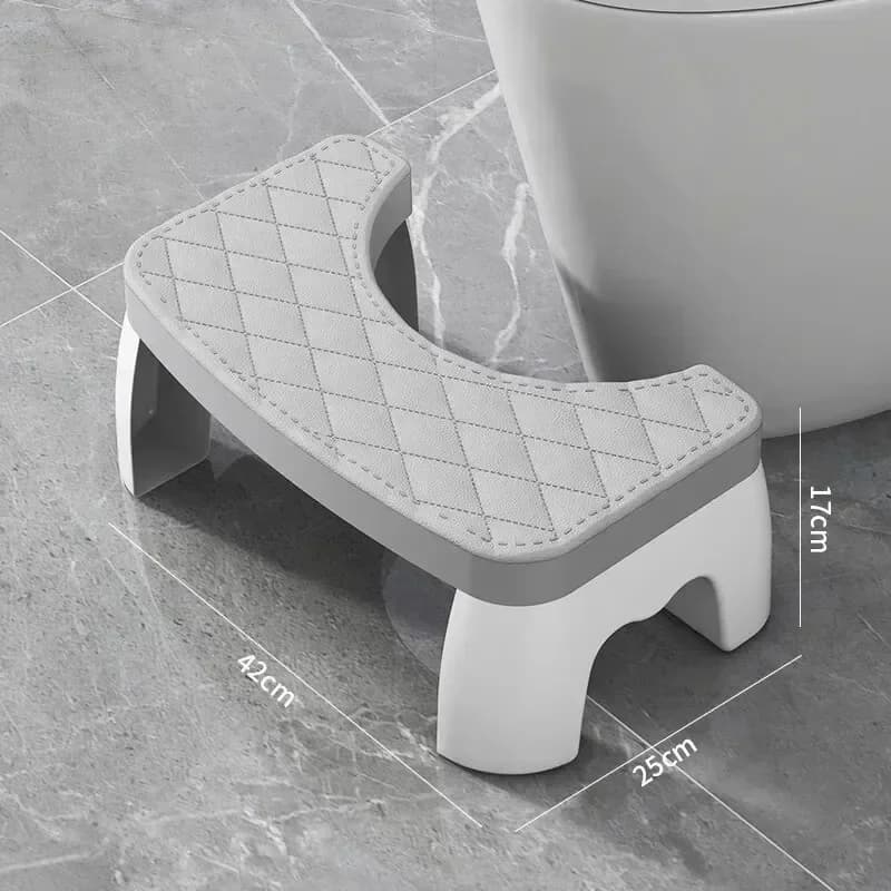 Tabouret de toilette amovible et antidérapant, 1 pièce, siège de toilette Portable, accessoires de s