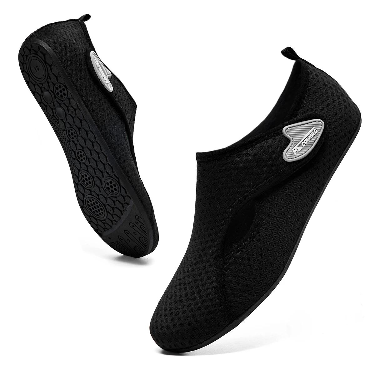 Chaussures de plongée femmes Aqua chaussures hommes plage natation Sport nautique chaussettes pieds 
