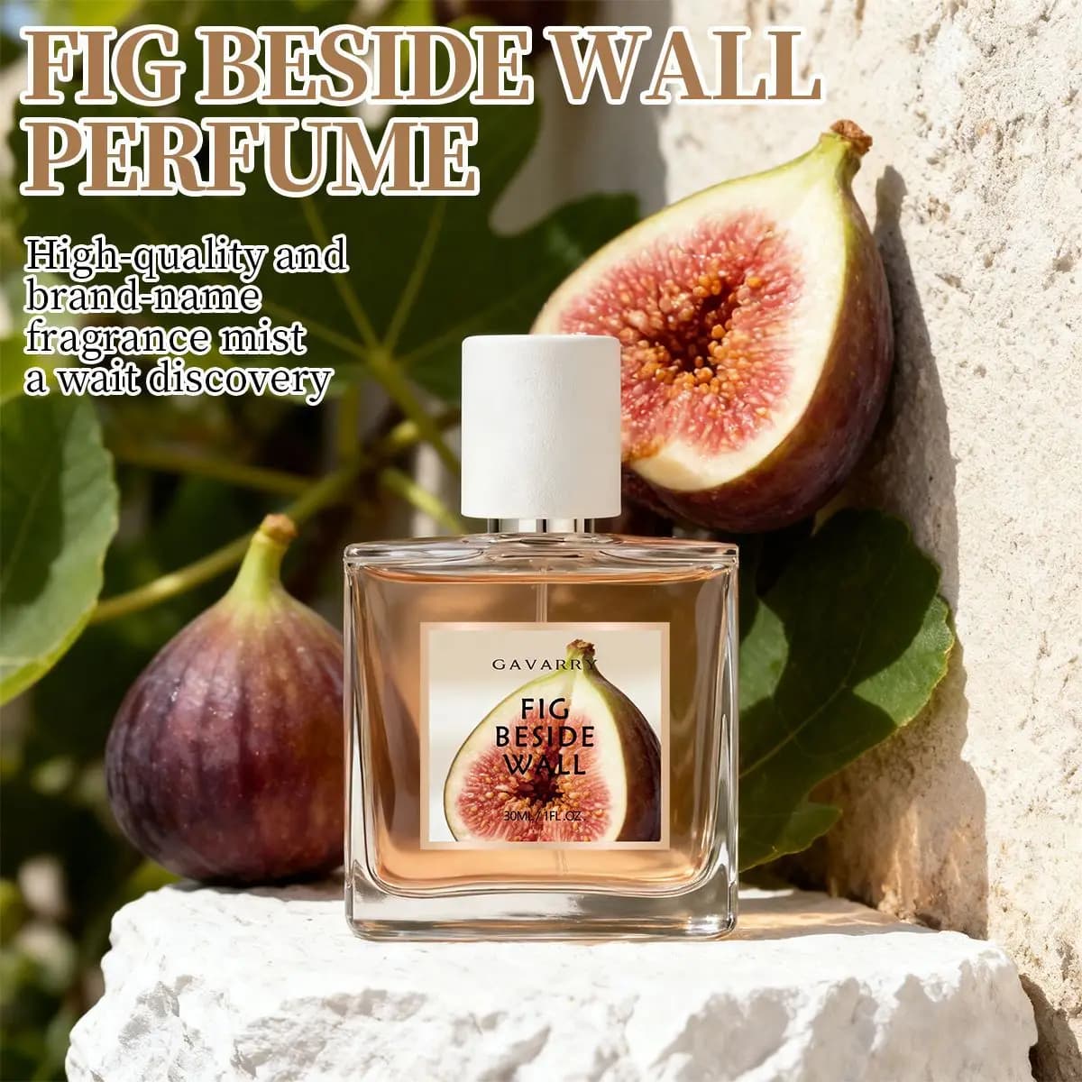 Parfum aux figues fraîches, parfum floral et fruité sucré, base riche en pamplemousse, bois de cèdre