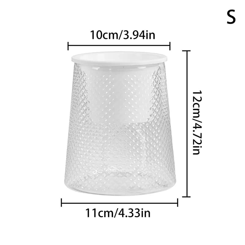 Pot de fleurs en plastique auto-arrosant à double couche pour plantes hydroponiques, bonsaïs, vases,