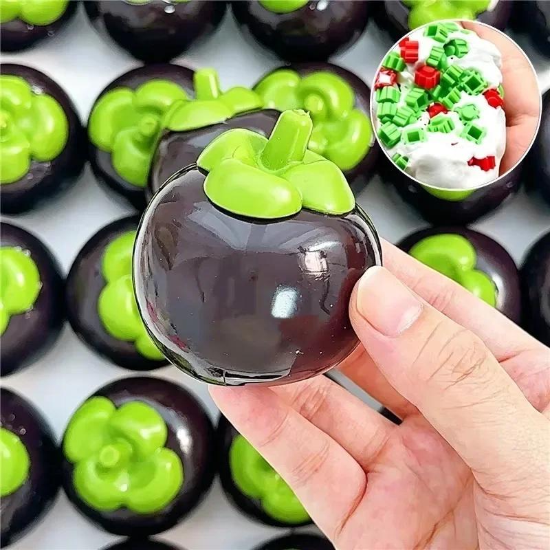 Bloc de tarte au chocolat, jouet anti-stress croustillant, ASMR, son croustillant, à presser, anti-s