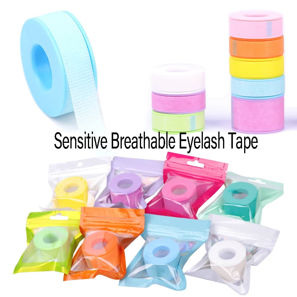 Bande médicale Non tissée et respirante en Gel de Silicone, 1/10 pièces, cils greffés sous les yeux,