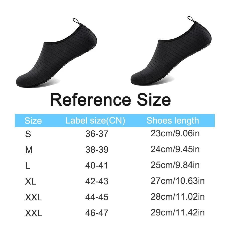 Nouvelles chaussures aquatiques de plage 2024 unisexes, séchage rapide, respirantes, antidérapantes,