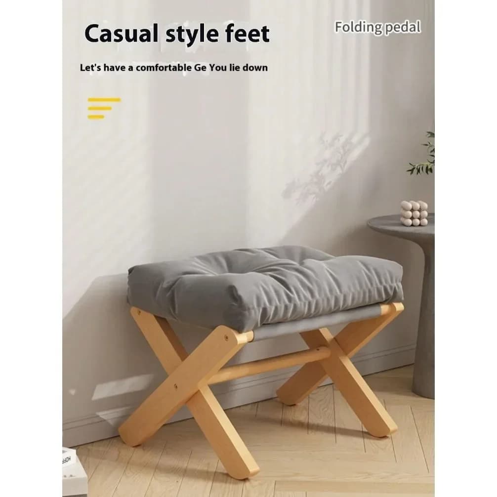 Chaise de maquillage pour porte de salon, petit banc de canapé, table à thé, repose-pieds, tabouret 