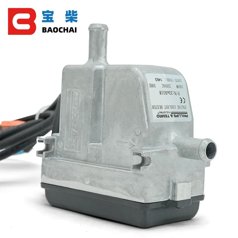 Pompe à chaleur à eau pour moteur Phillips & Temro Zerobart, surpoids de vache, chauffage électrique