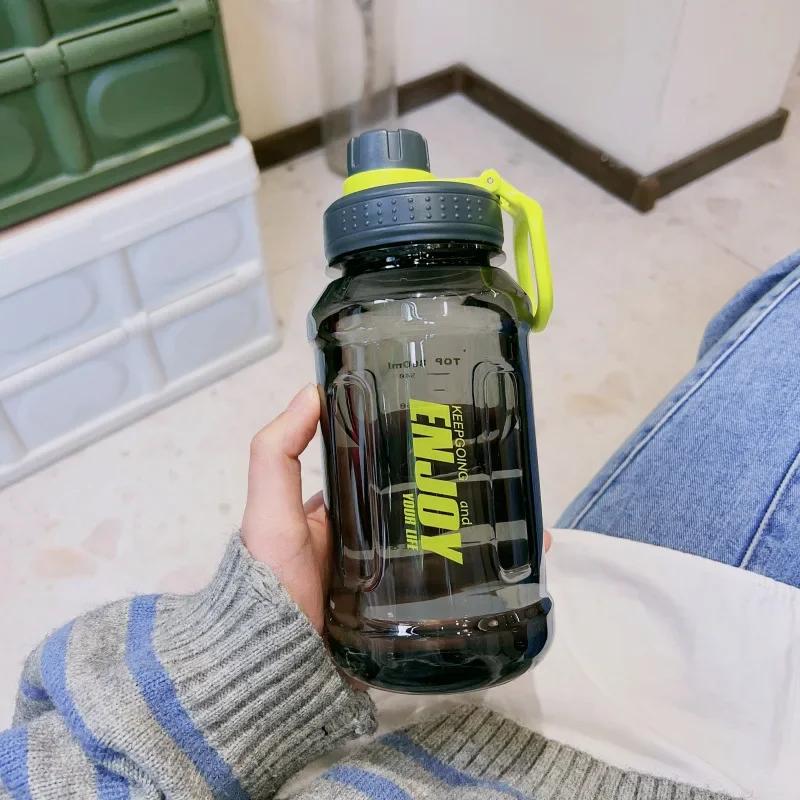 Bouteille de Sport sans BPA de 1 litre avec filtre, grande bouteille de 800ml, bouilloire, bouteille