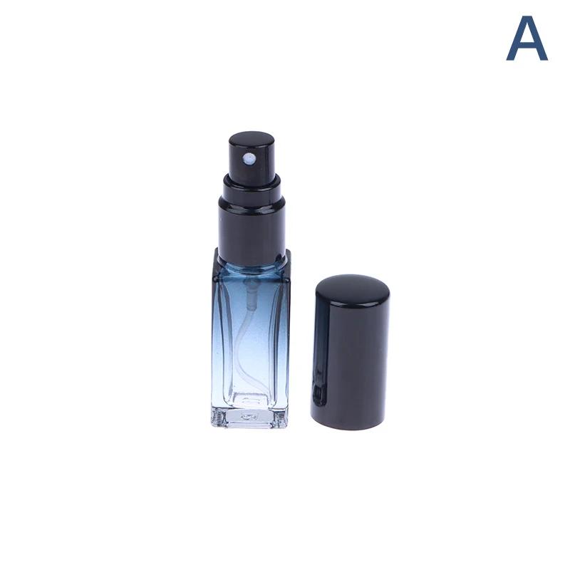 Bouteille de parfum bleu dégradé 5ml 9ml 20ml, flacon pulvérisateur de parfum, atomiseur en verre vi