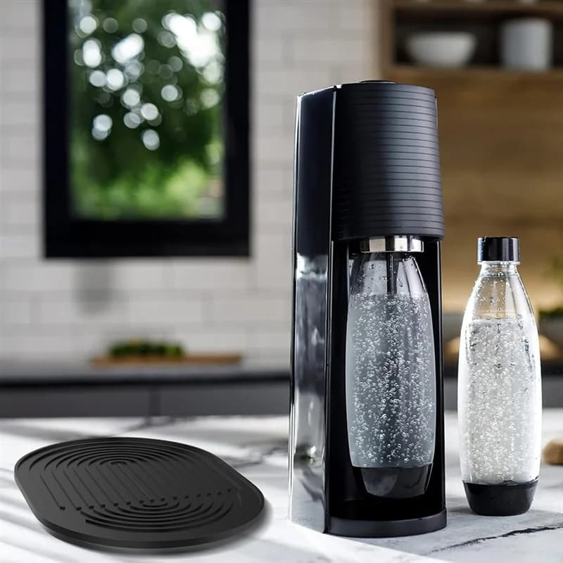 WCS-Mat noir pour Sodastream Terra, accessoire de sous-couche de Protection contre les gouttes pour 