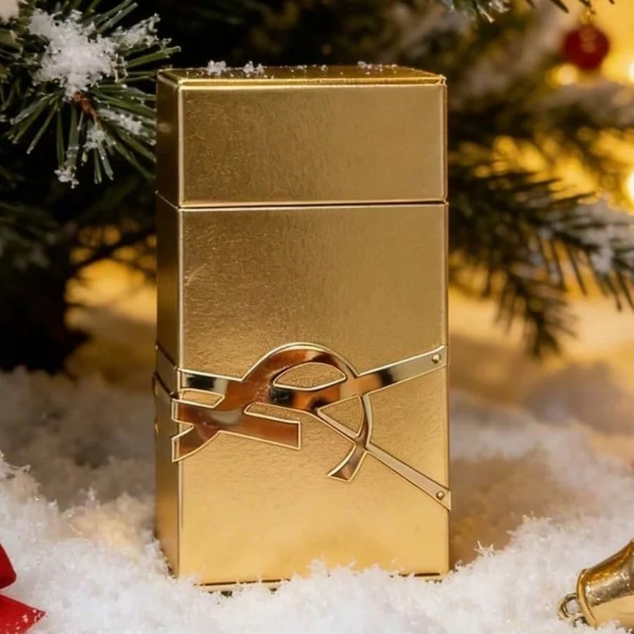 Boîte à cosmétiques YSL, étui à parfum et rouge à lèvres, trousse de maquillage portable de voyage, 