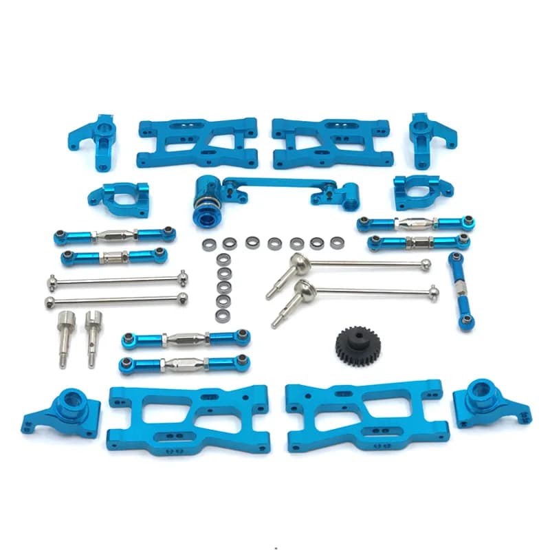 Wltoys 144010 144002 124017 124019 124018 144001 124007   Kit métallique de mise à niveau de pièces 