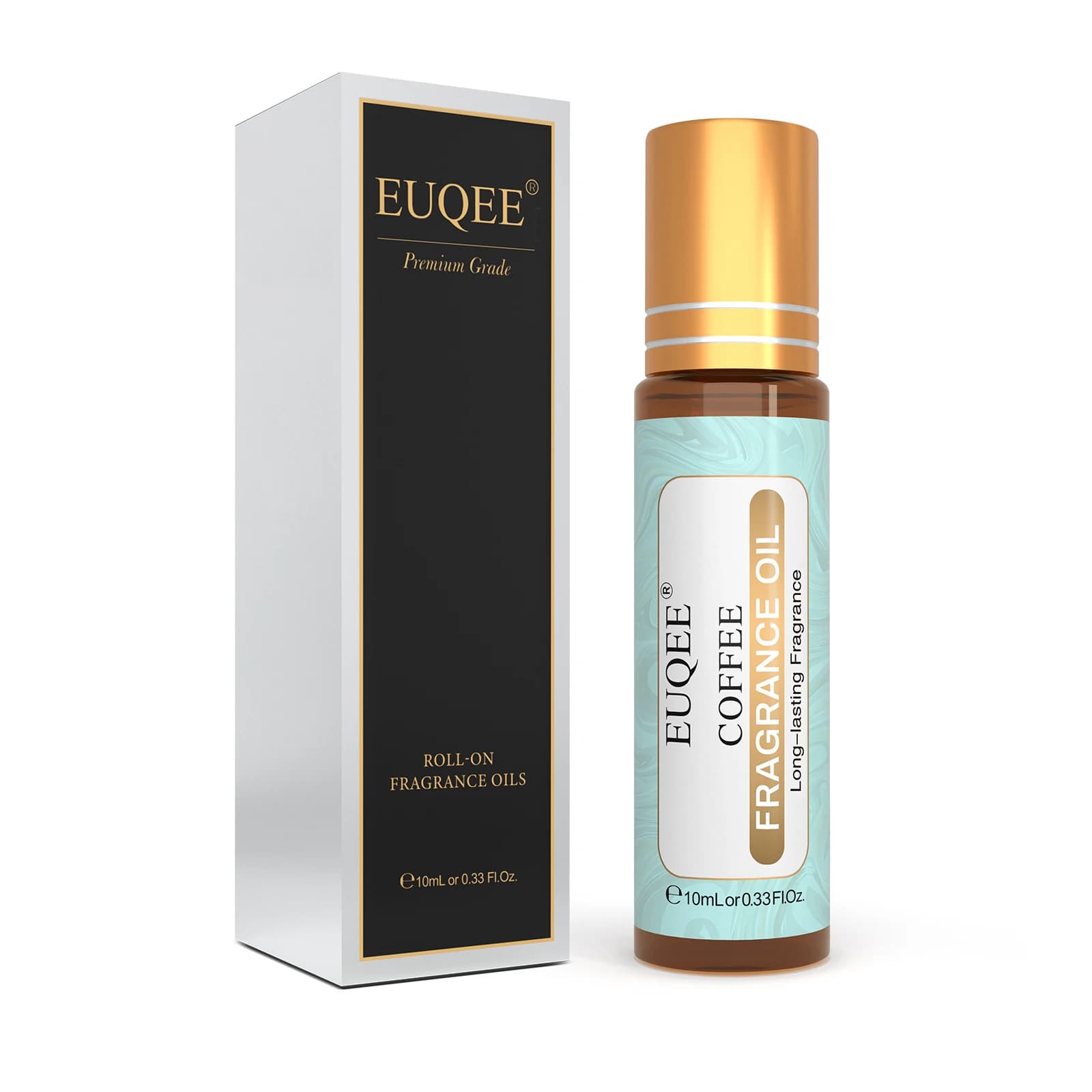 Huile parfumée roll-on EUQEE 10ml, parfum longue durée La Vie Est Belle CHANCE Jadore Coton Fraise M