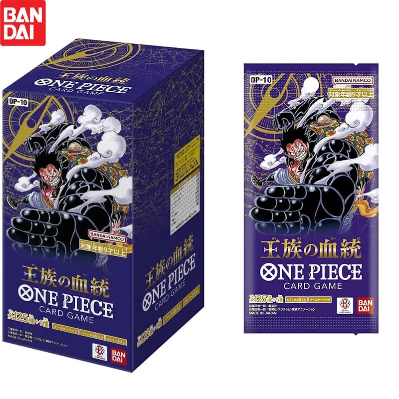 Nouveau BANDAI ONE PIECE jeu de cartes Royal Bloodline OP-10 Booster sac TCG carte de Collection jap