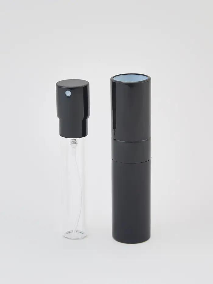 1 pièces + 2 accessoires flacon de parfum en aluminium métallique de 8 ml avec 1 flacon pulvérisateur, 1 entonnoir, 1 distributeur divin.