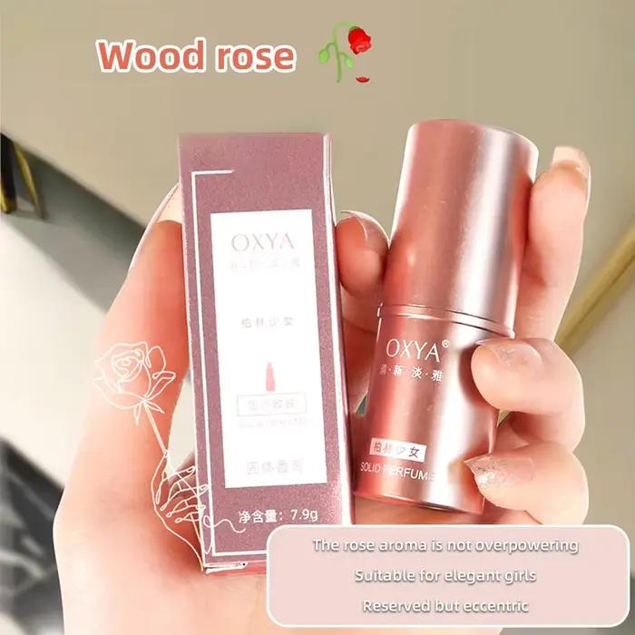 Parfum solide portable, baume solide, parfums longue durée, frais et élégants, parfums solides pour femmes, parfum corporel pour femmes