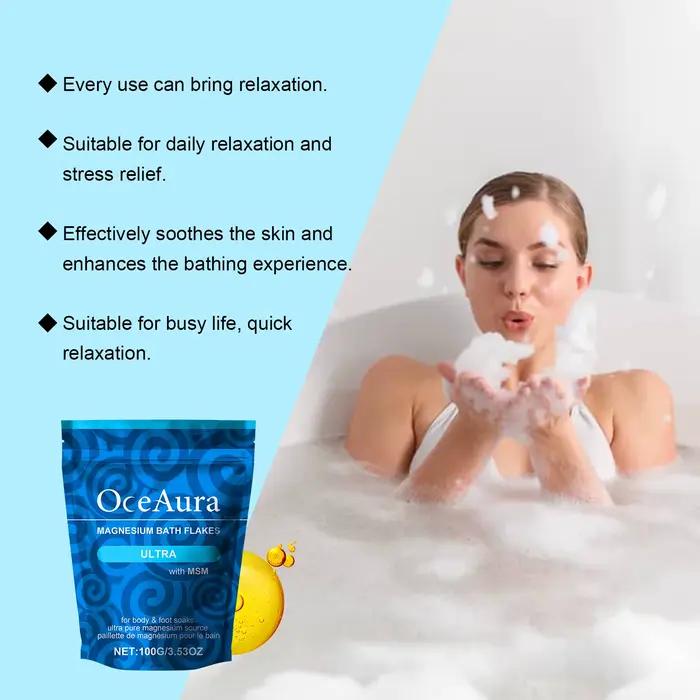 Comprimés de sel de bain en magnésium, Spa, Exfoliation du corps, élimination des peaux mortes, améliore la rugosité, soulage la Fatigue, nettoyant, produit de soins pour la peau