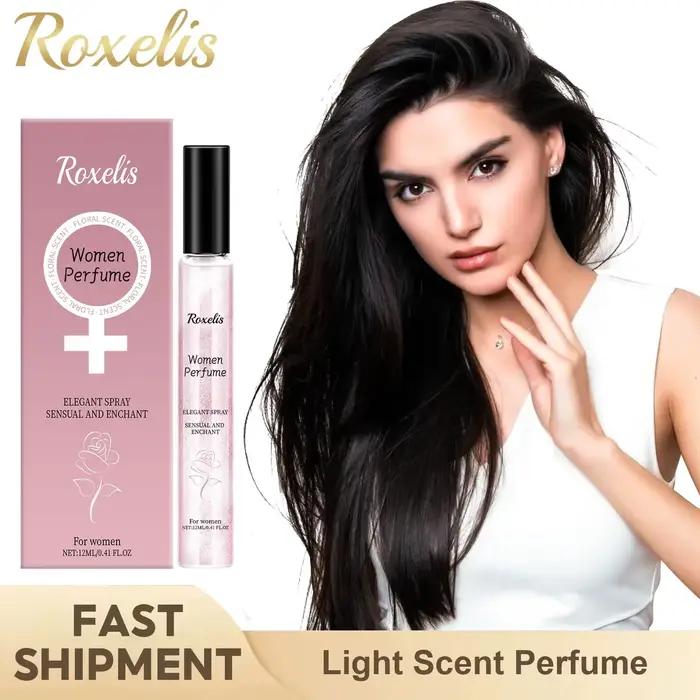 Parfum de parfum de Rose, phéromone d'amour, parfum Floral durable, arôme léger, améliore le parfum de flirt frais et charmant pour femmes élégantes
