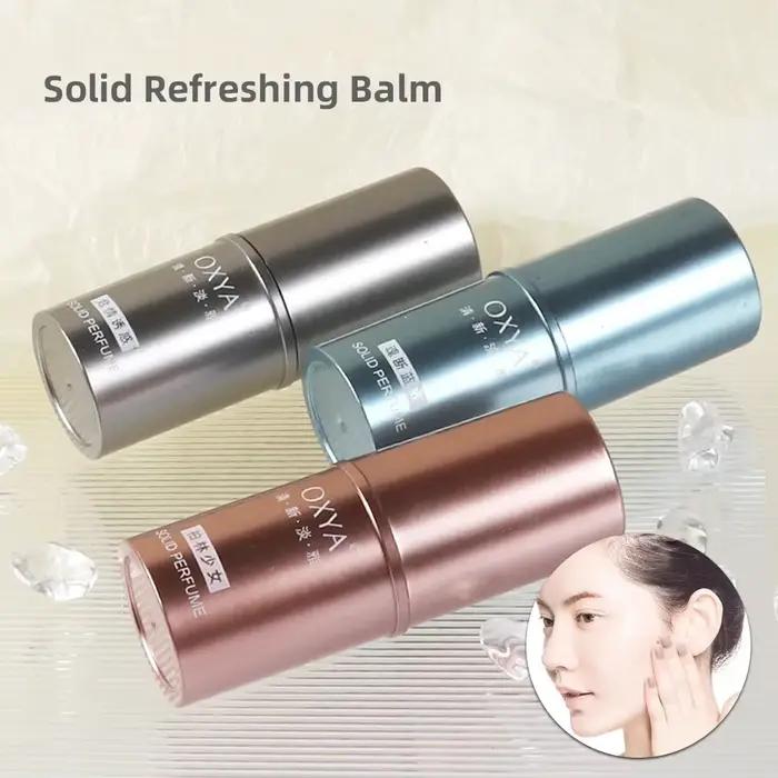 Parfum solide portable, baume solide, parfums longue durée, frais et élégants, parfums solides pour femmes, parfum corporel pour femmes