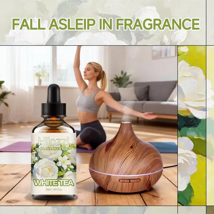 HUILE PARFUMÉE AU THÉ BLANC : Pour l'aromathérapie, la diffusion, les parfums et les bougies parfumées.