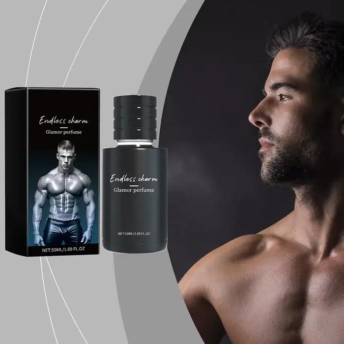 Parfum d'Attraction Homme Eau de Parfum, Hormones, Charisme, Parfum Naturel Haut de Gamme, Frais, Parfum d'Affaires pour Rendez-vous
