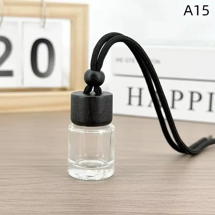 Mini diffuseur d'huiles essentielles rond, flacon pendentif, désodorisant de voiture, parfum, orneme
