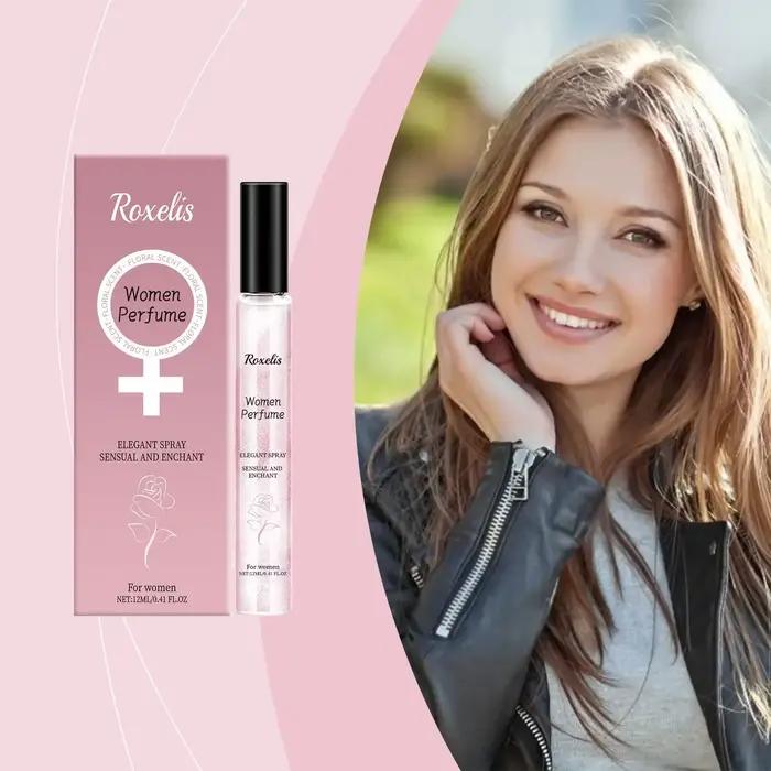 Parfum de parfum de Rose, phéromone d'amour, parfum Floral durable, arôme léger, améliore le parfum de flirt frais et charmant pour femmes élégantes