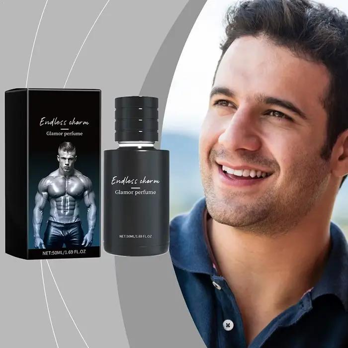 Parfum d'Attraction Homme Eau de Parfum, Hormones, Charisme, Parfum Naturel Haut de Gamme, Frais, Parfum d'Affaires pour Rendez-vous