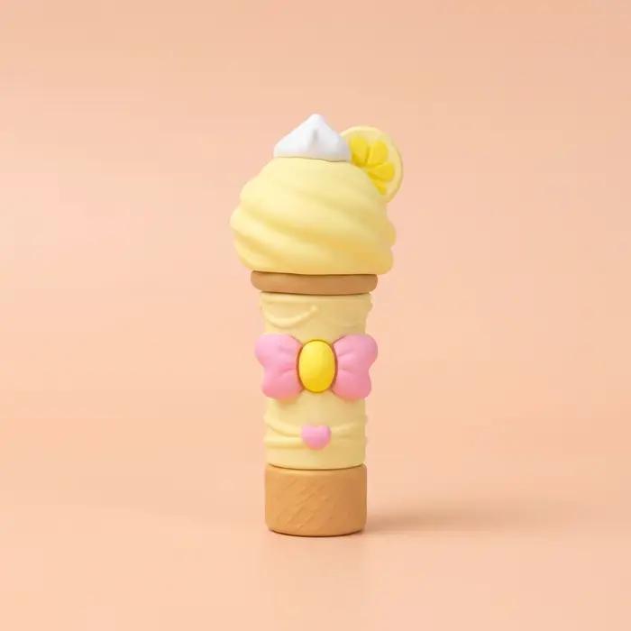 Flacon vaporisateur de parfum en forme de macaron, couleur crème glacée, 5 ml, portable, rechargeable, atomiseur cosmétique pour parfum, tonique, voyage.
