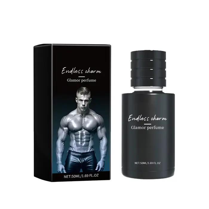 Parfum d'Attraction Homme Eau de Parfum, Hormones, Charisme, Parfum Naturel Haut de Gamme, Frais, Pa