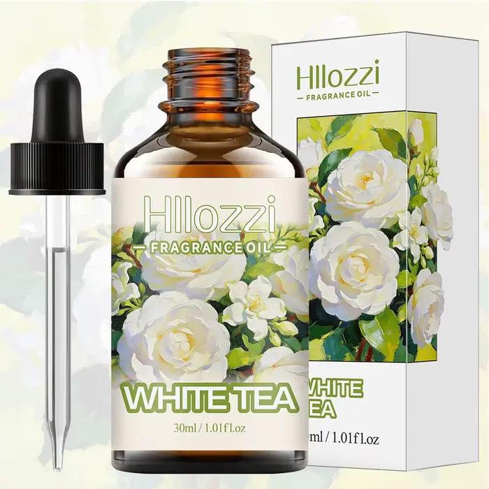 HUILE PARFUMÉE AU THÉ BLANC : Pour l'aromathérapie, la diffusion, les parfums et les bougies parfumé