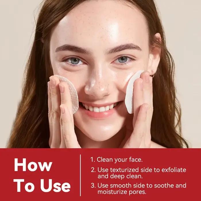 Lingettes démaquillantes douces à l'acide hyaluronique, 70 pièces, pré-humidifiées, pour éliminer les impuretés et le maquillage waterproof
