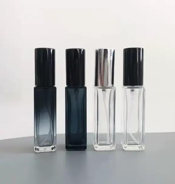Flacon pulvérisateur en verre de qualité supérieure pour échantillons de parfum/decantation, 10 ml/5 ml – Atomiseur rechargeable portable et idéal pour les voyages