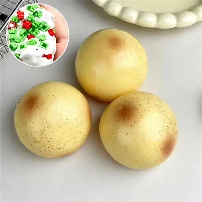 Bloc de biscuits au chocolat et à la mangue, fourré, croustillant, ASMR, bruit de craquement, jouet 
