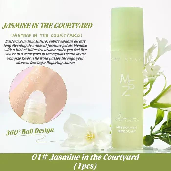 Lotion anti-transpirante de parfum à bille Portable, plusieurs fleurs, parfum d'ambiance aromatique,