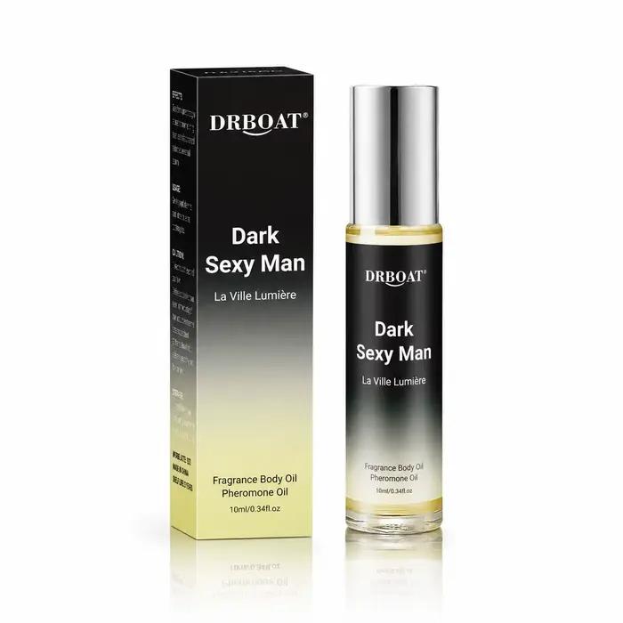 Huile parfumée en roll-on pour hommes, parfum boisé et agrumes de qualité supérieure, parfum en roll