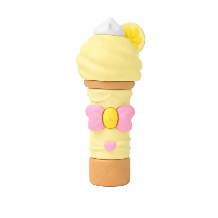 Flacon vaporisateur de parfum en forme de macaron, couleur crème glacée, 5 ml, portable, rechargeabl