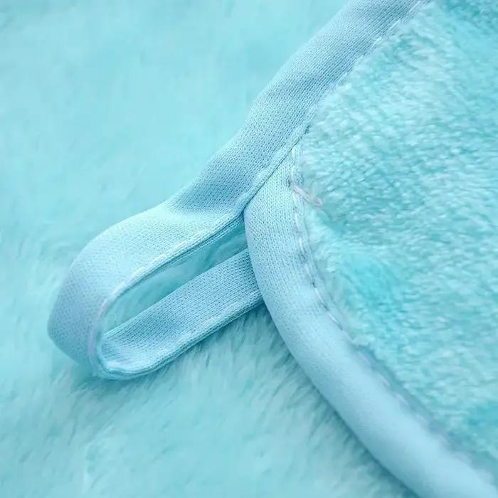 Tampons démaquillants tampons de coton réutilisables gomme de maquillage serviette faciale en microfibre nettoyant pour le visage lingettes de nettoyage soins de la peau outils de beauté