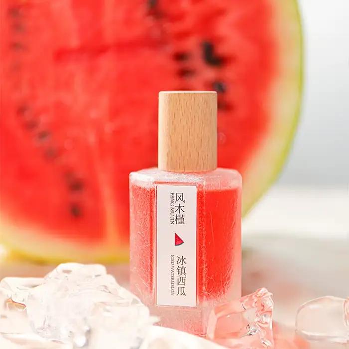 Parfum fruité pastèque pêche parfum naturel frais dernier musc noix de coco charme parfum léger dame