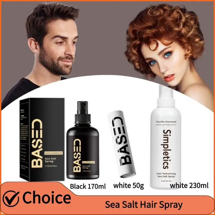 VolAcquiscare-Spray coiffant au sel de mer pour cheveux volumisants, tenue longue durée, soins capil