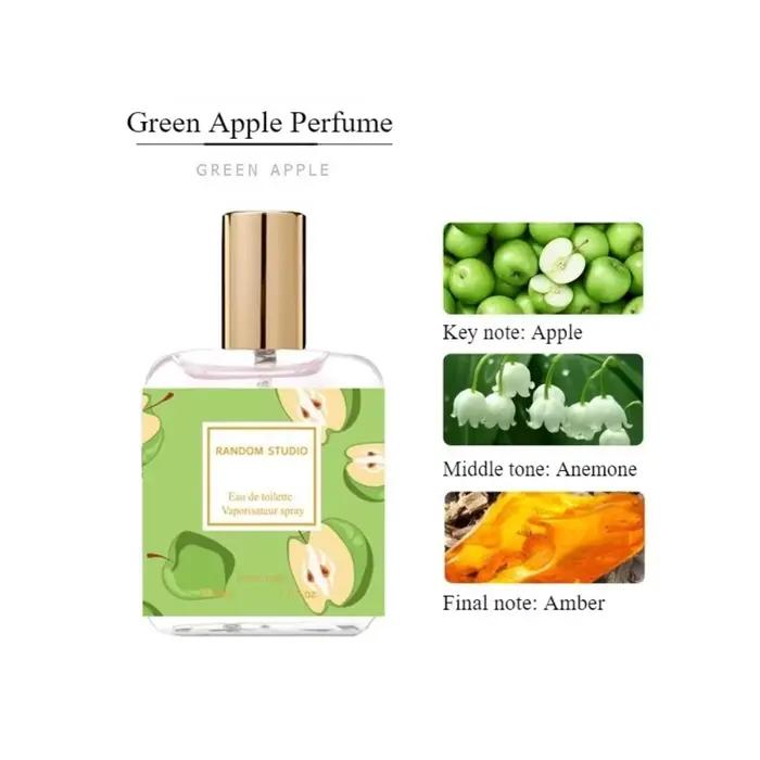 Nouveau parfum à l'odeur de pomme : Pomme verte et notes fruitées