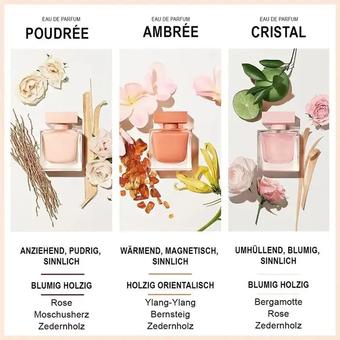 Parfum floral musqué pour femme