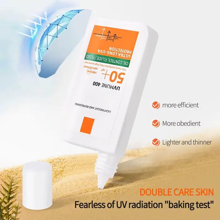 Crème solaire visage longue durée avec une protection UV élevée