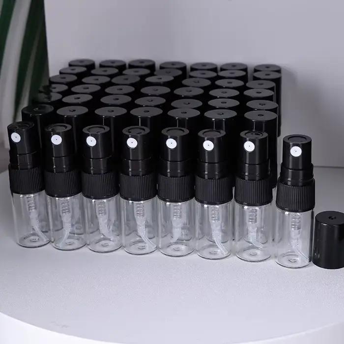 Sous-bouteille de parfum en verre transparent de 2ml
