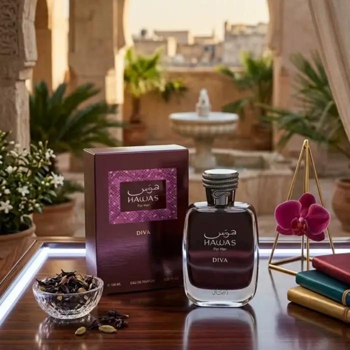 Parfum Arabesque 100ml Longue Durée Luxe Unisex Niche Parfum Elégant Voyage Exotique Signature 14 Styles Occasions Spéciales
