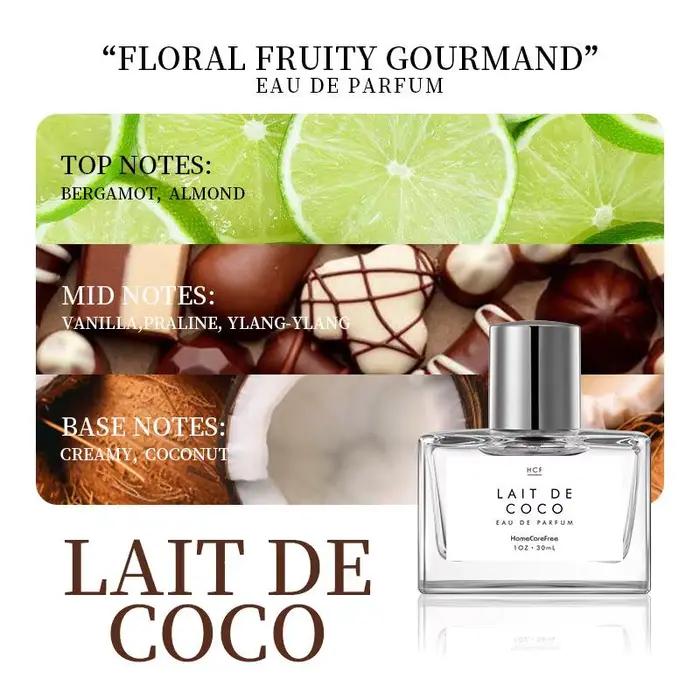 Spray parfumé au lait de coco floral fruité naturel