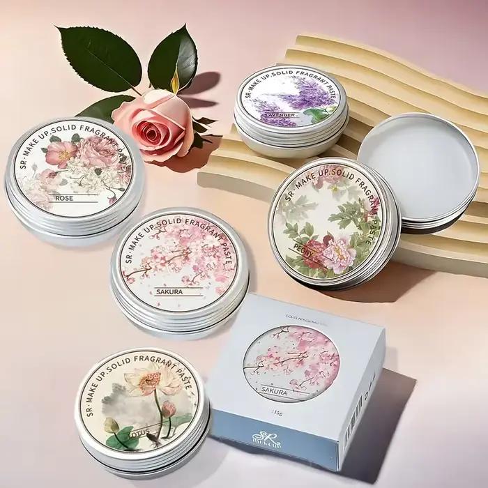 Baume d'aromathérapie pur Portable pour femmes-15g