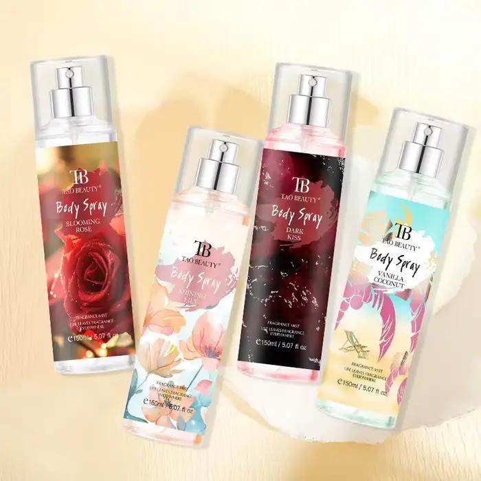 Parfum unisexe Vanille Coco, fragrance longue durée, notes florales et fruitées, Eau de Toilette 150ml, spray désodorisant pour rendez-vous galants